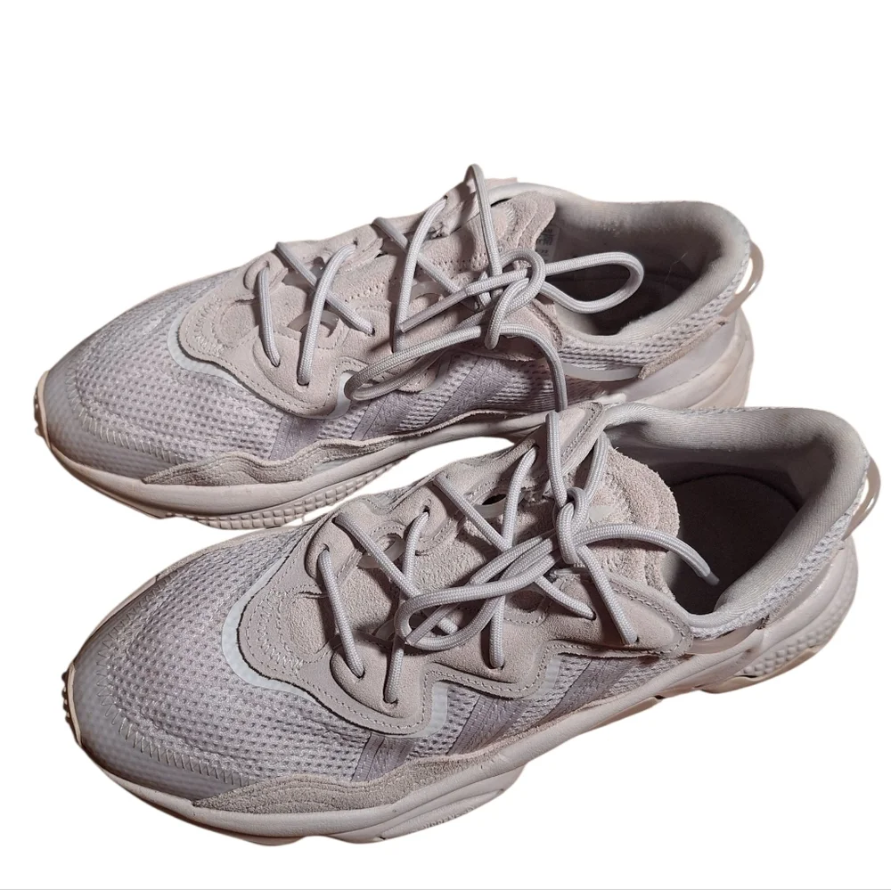 Adidas slate gray Sneakers Breathable Mesh Cushioned Midsole Men's 9.5 Sporty